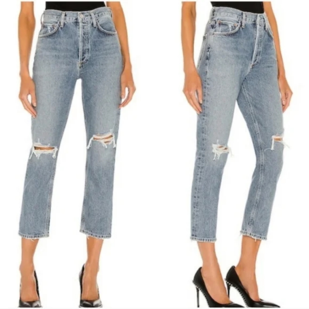Agolde Riley Jeans Escalate - Picture 4 of 10